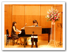 アンサンブルの演奏